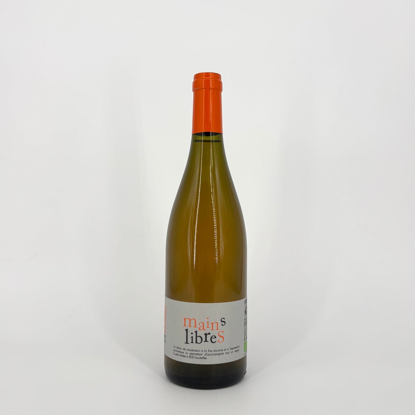 Mains Libres - Le Clos du Marbrier - Vin de France - Orange - 2023 - 75cl