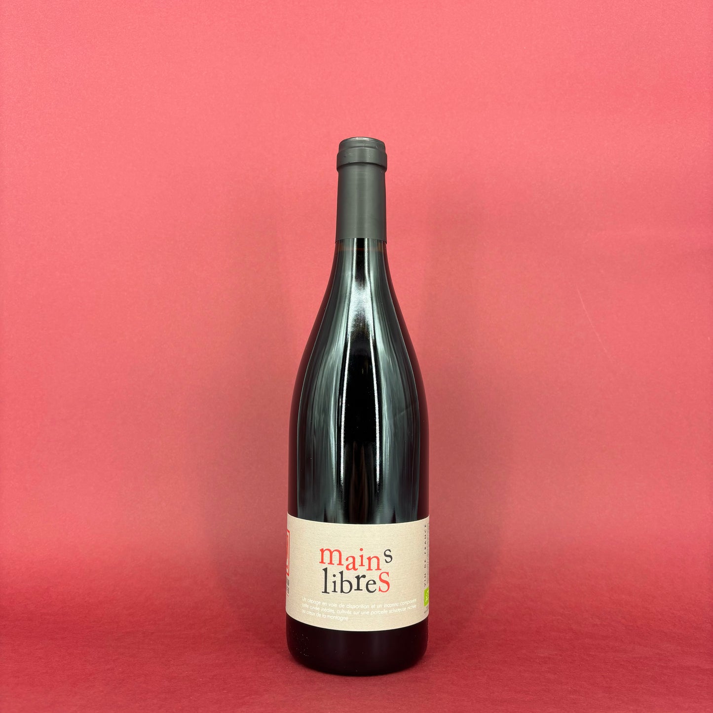 Mains Libres - Le Clos du Marbrier - Vin de France - Rouge - 2021 - 75cl