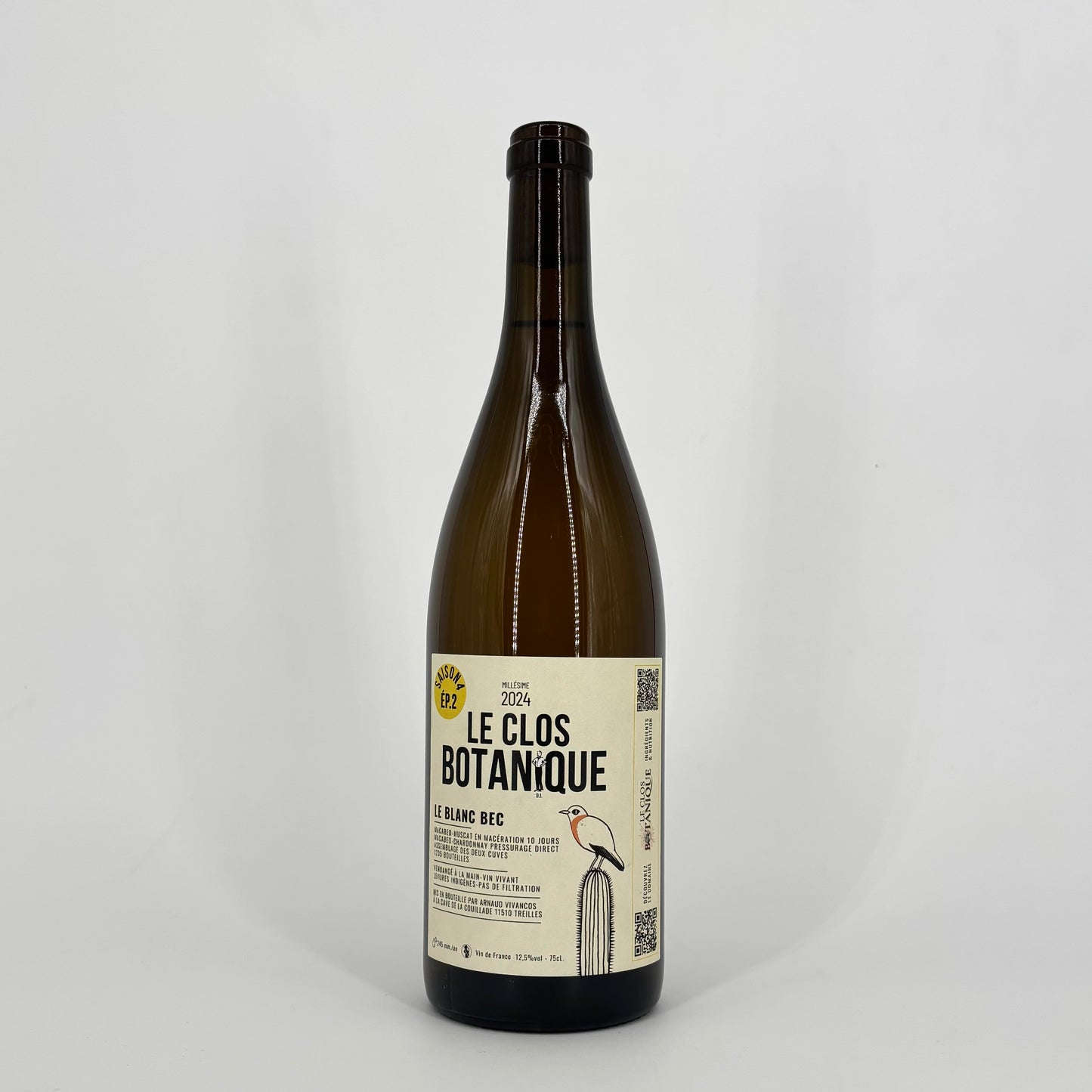 Le Blanc Sec - Le Clos Botanique - Vin de France - Blanc - 2024 - 75cl