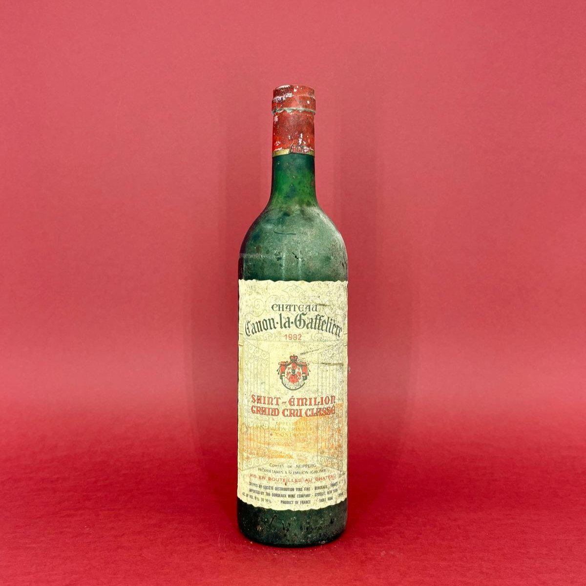 Château Canon-La-Gaffelière - Saint-Emilion Grand Cru Classé - 1982 - rouge - 75cl