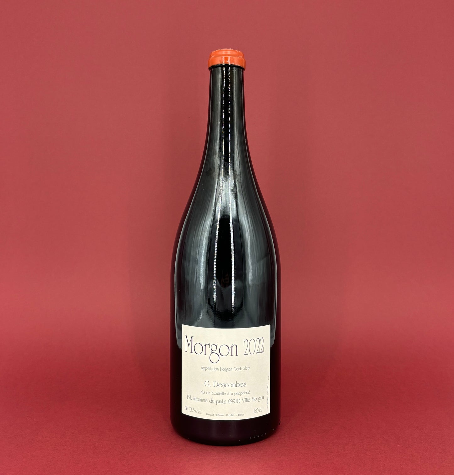 Morgon - George Descombes - Rouge - 2020 - 150cl