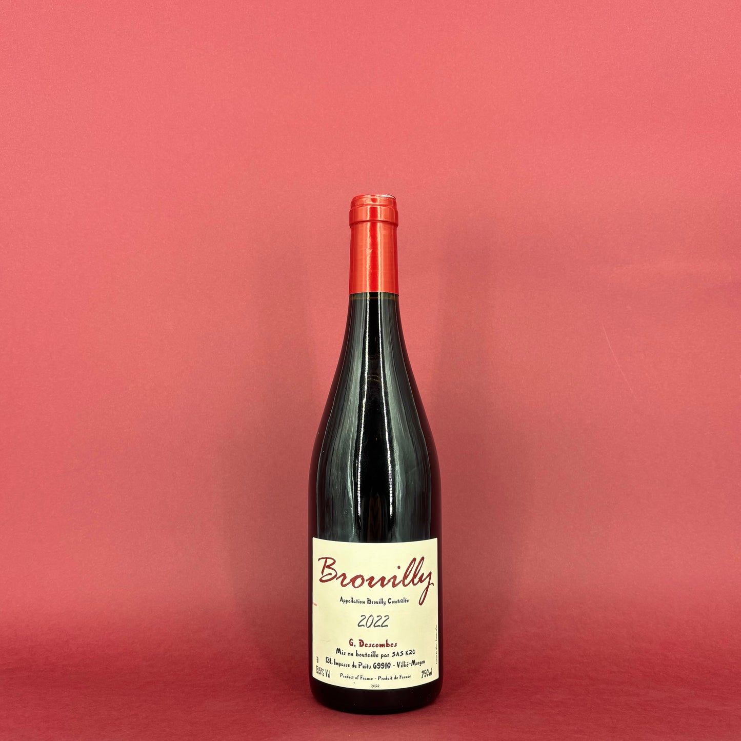 Tradition - Domaine Georges Descombes - Brouilly - Rouge - 2022 - 75cl