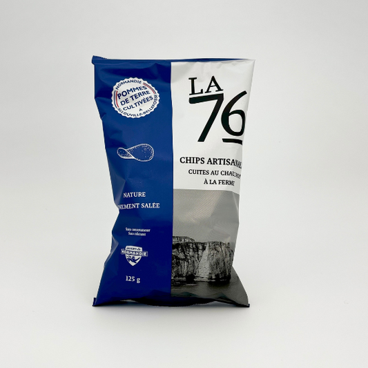 Nature finement salée - Chips La 76 - 125g
