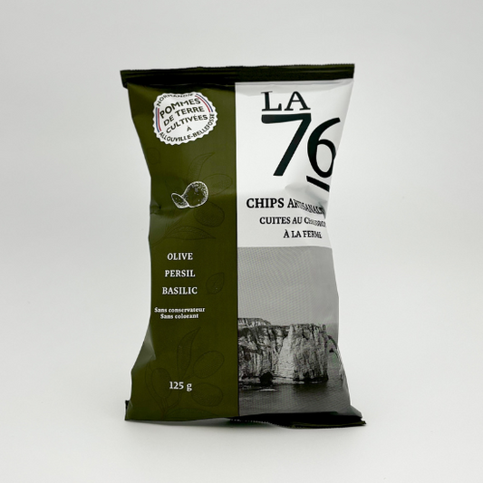 Olive Persil Basilic - Chips La 76 - 125g